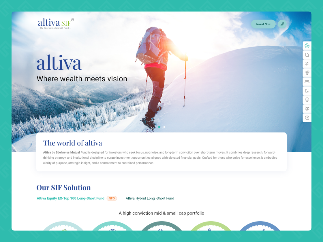 Altiva SIF Landing Page — screenshot 1