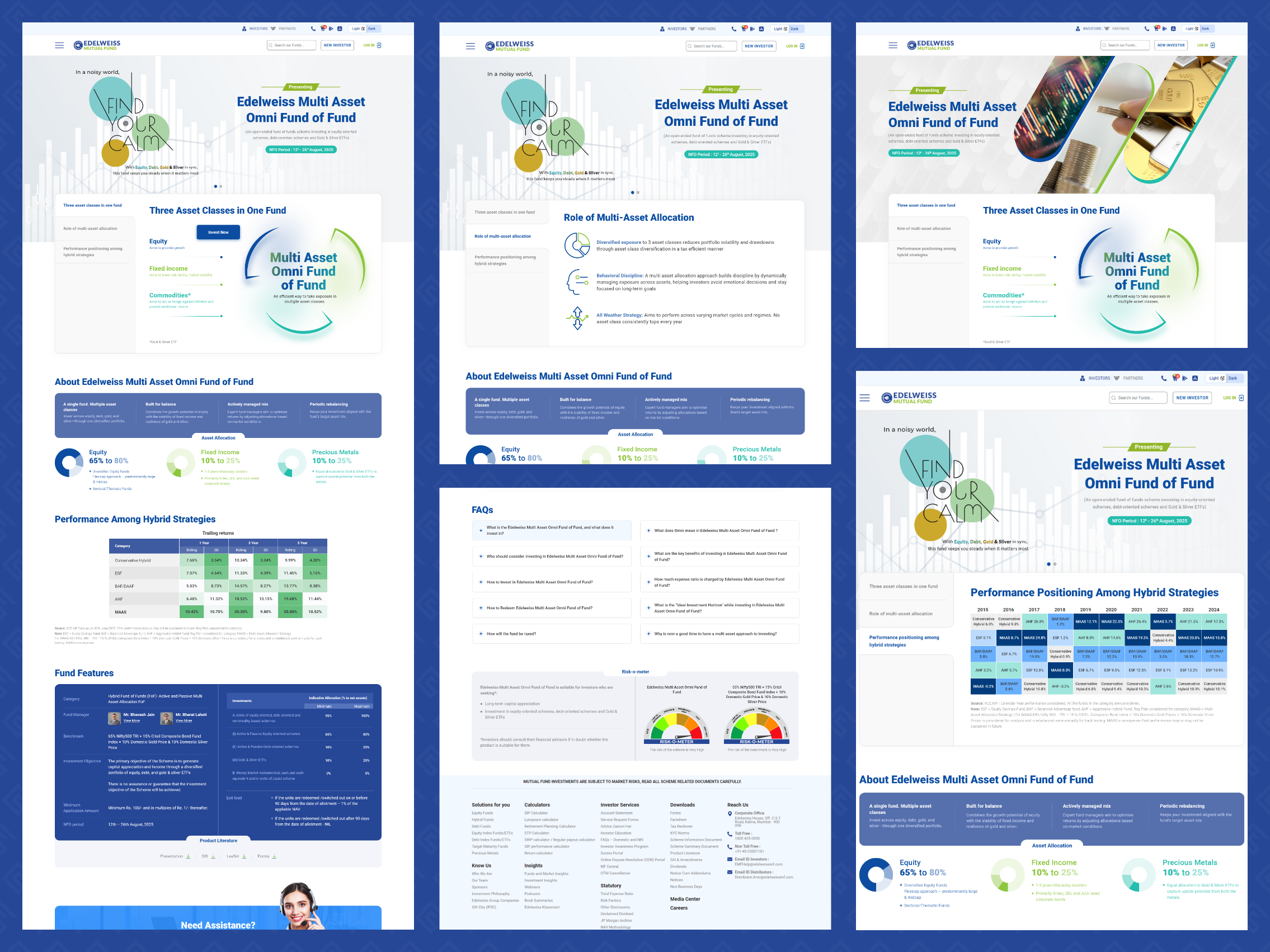 Edelweiss Multi Asset Omni Fund of Funds NFO Landing Page — screenshot 3