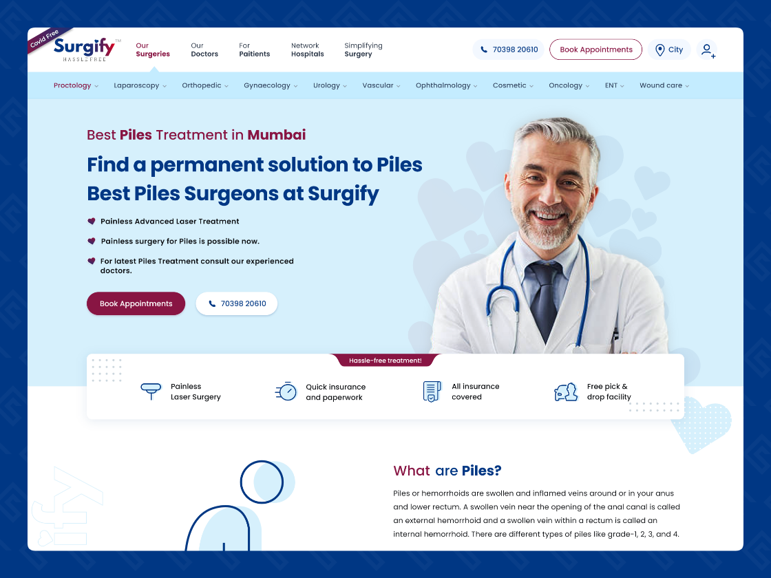 Surgify Website — screenshot 2