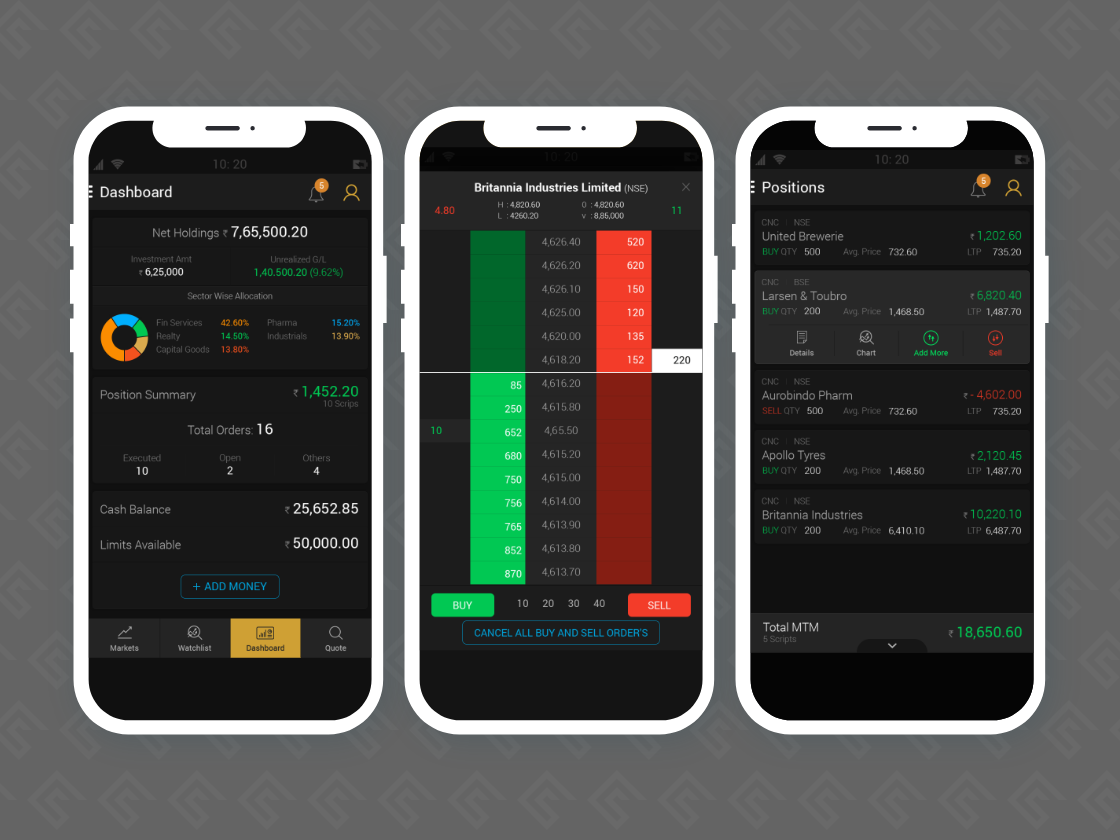 XTS Mobile Trader App — screenshot 2